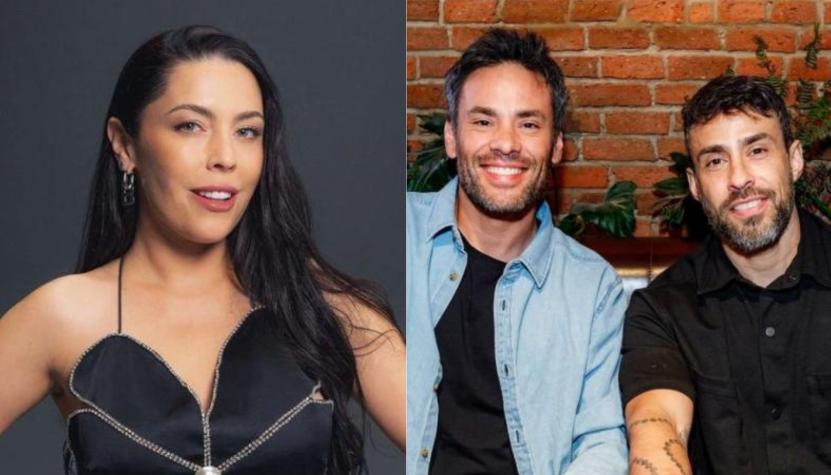 Daniela Aránguiz, Jorge Valdivia y Claudio Valdivia