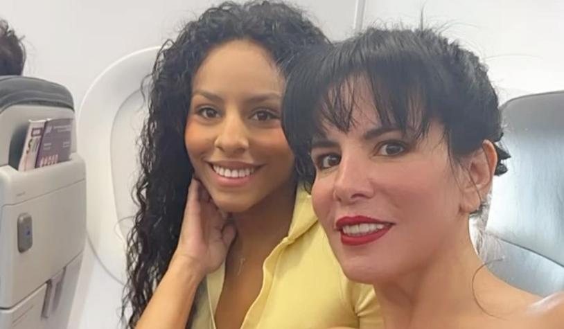 Xephora Alvarado junto a su madre Anita Alvarado