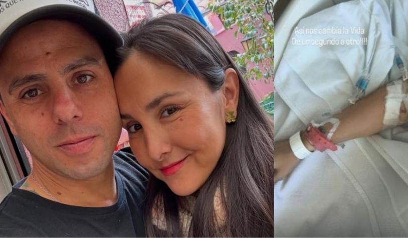 Esposo de María Isabel Sobarzo publica imagen previa al grave accidente automovilístico que sufrió la bailarina