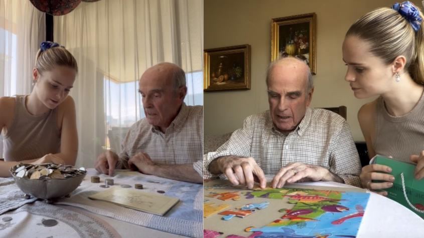 "Tiene Alzheimer": Inna Moll compartió emotivo reencuentro con su abuelo tras su paso por el Miss Universo