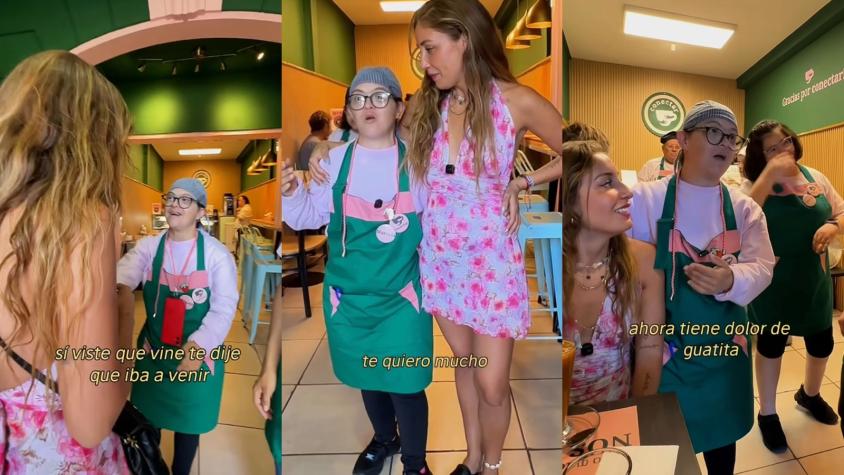 Dani Castro emociona a todos tras visitar a su tía en cafetería inclusiva: "Tu mejor video"