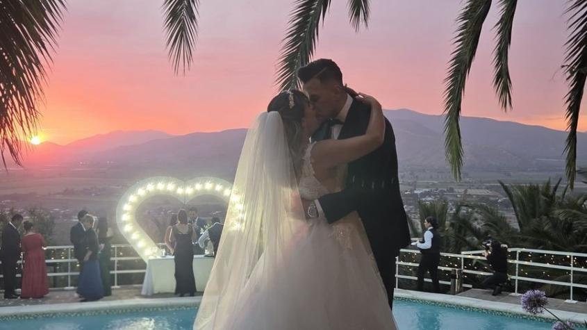 Tras casi 30 años juntos: Jordan y su pareja contrajeron matrimonio en un mágico evento