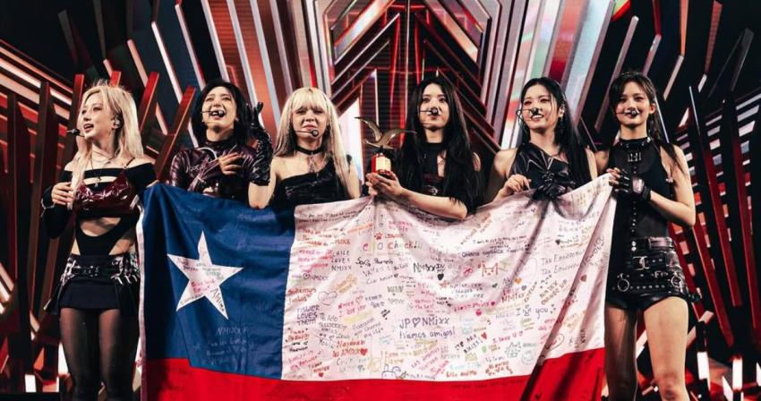 “Un año después”: el emotivo gesto de Myriam Hernández con NMIXX tras su noche triunfal en Viña