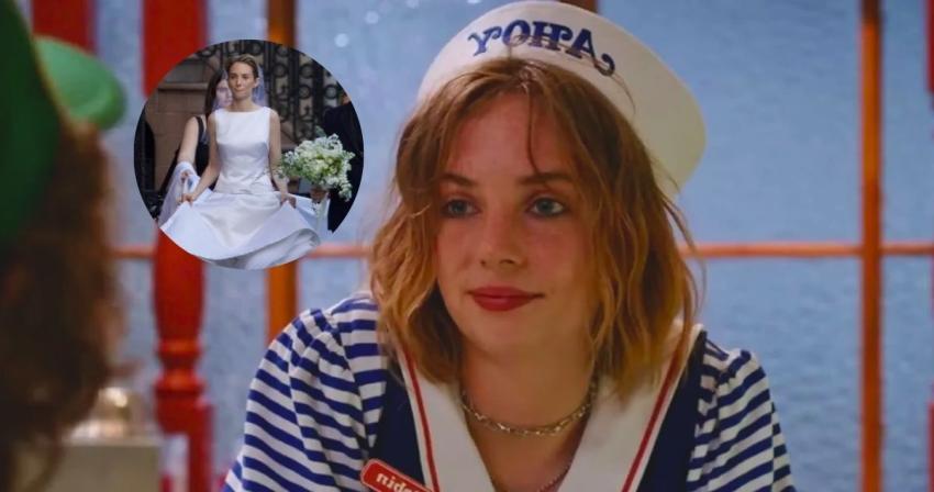 Maya Hawke, estrella de Stranger Things, se casó en San Valentín acompañada por sus compañeros de serie