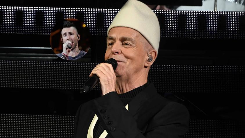 Redes recuerdan a Adam Levine en medio de show de Pet Shop Boys en Viña 2026: "Simpático el vocalista"