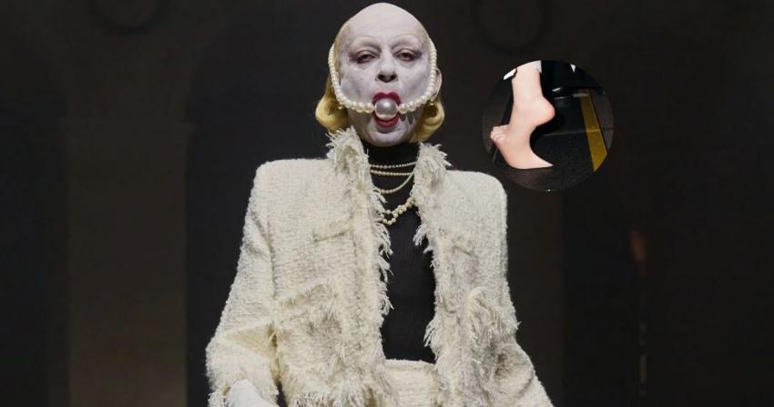 ¿Diseño futurista? Las botas virales de Matières Fécales que dominaron el Fashion Week de París