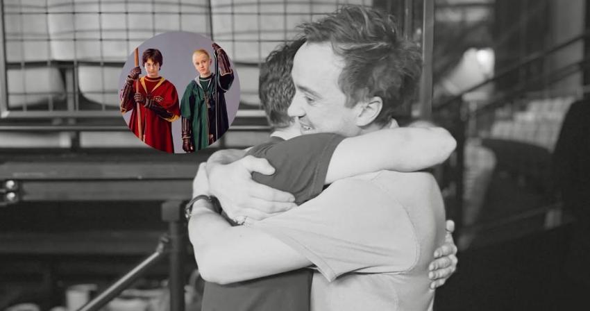 De Hogwarts a Broadway: Daniel Radcliffe y Tom Felton se reencuentran a casi 15 años del final de Harry Potter