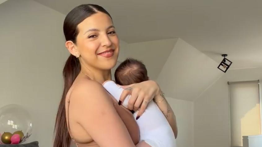 "No aprovechaste tu vida": El aplaudido video con que Ignacia Antonia respondió a las críticas por su maternidad a los 24 años