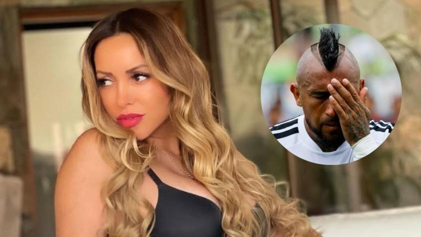 Marité Matus se refiere a la millonaria pensión que recibiría de Arturo Vidal