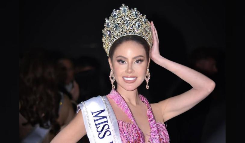 Ignacia Michelson responde a acusaciones de "arreglo" tras coronarse como Miss Universo Santiago