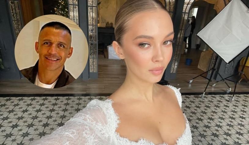 El detalle en una foto de Alexandra Litvinova que desató especulaciones de boda con Alexis Sánchez