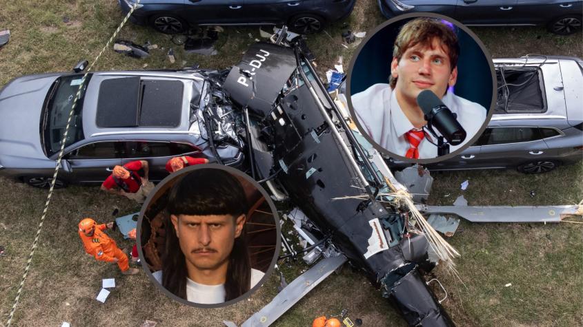 Tragedia en Río: fallece Oliver Tree y Gaspi tras choque de helicópteros