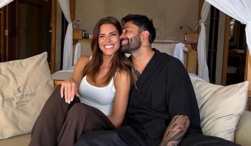 El romántico gesto de Luis Jiménez con Gala Caldirola que llamó la atención en redes