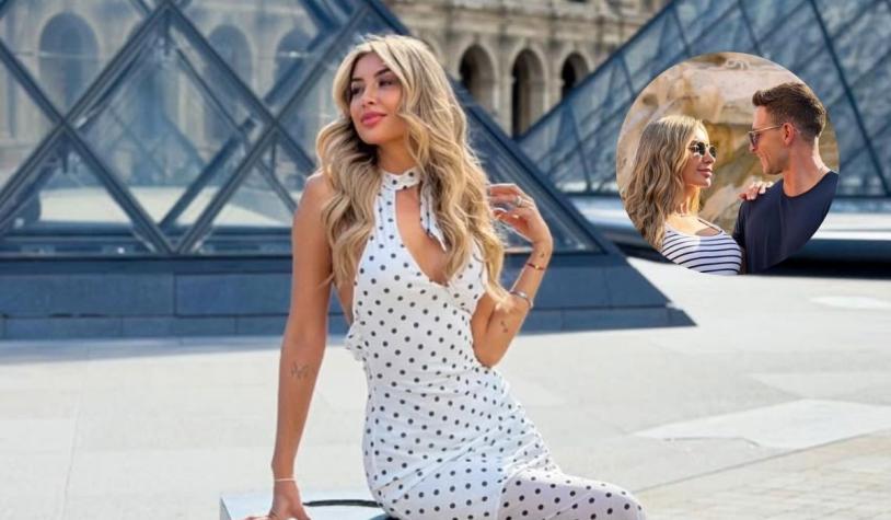 Camila Andrade comparte románticas fotos con su novio empresario desde Roma