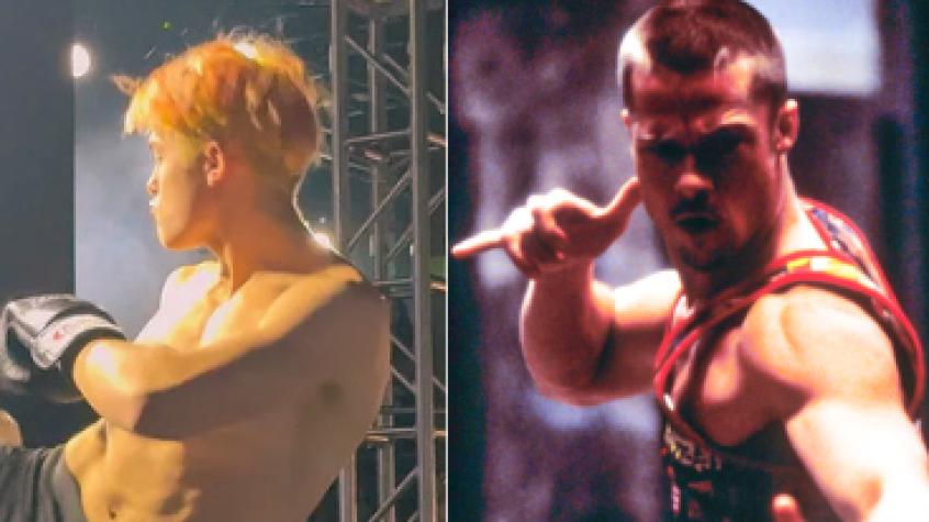 Hijo de Brad Pitt impacta en combate de Muay Thai: su apariencia recordó al icónico personaje de Fight Club