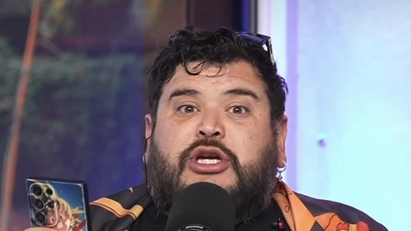 Otakin se enteró en vivo de orden de embargo por deuda del CAE: “Qué terrible”