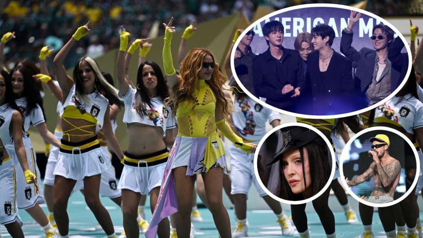 Shakira, Madonna, BTS y Justin Bieber encabezarán el histórico show de la final del Mundial 2026