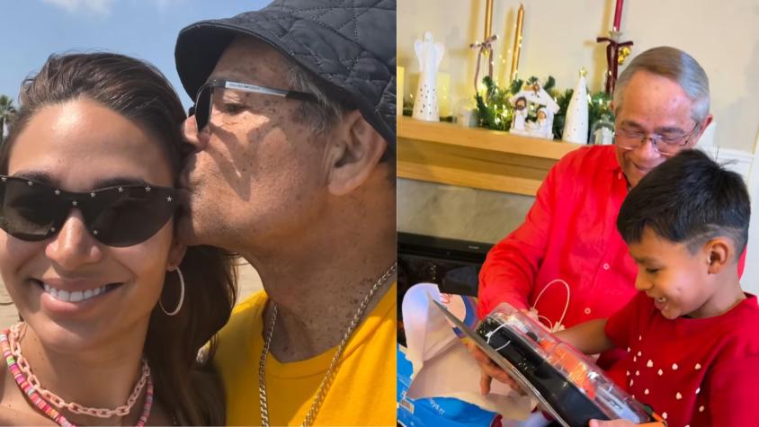 La modelo publicó una emotiva dedicatoria para su padre - Instagram @lisandrasilva