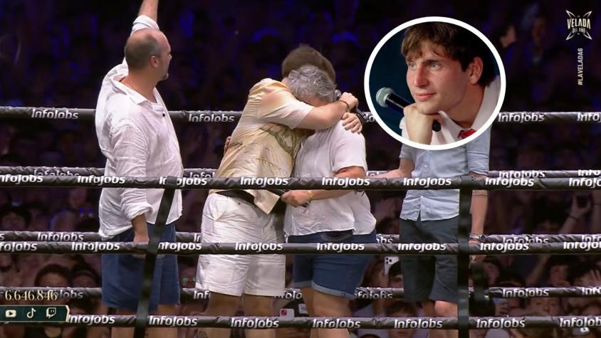 El gesto de Ibai que emocionó a todos en La Velada del Año: homenajeó a Gaspi en plena transmisión