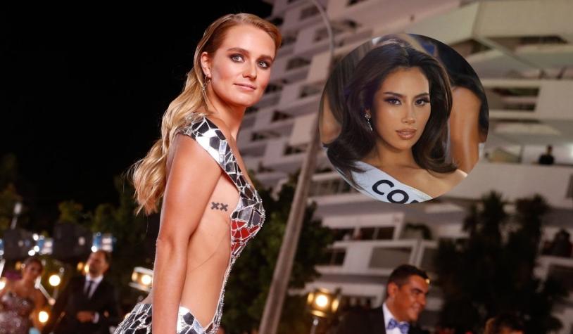 Kika Silva reaccionó al ver que una candidata de Miss Universo Chile usó su icónico vestido de Viña 2017