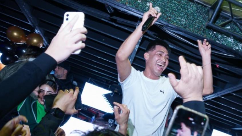 “El Chino” tuvo su primer evento discotequero después de polémica con parvularias