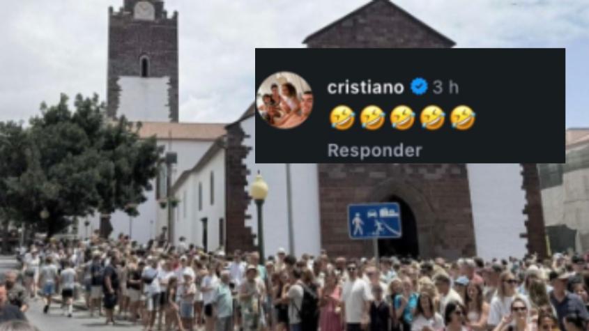 ¡No era Cristiano Ronaldo! Rumorean supuesta boda de “El Bicho” pero él respondió con divertida reacción