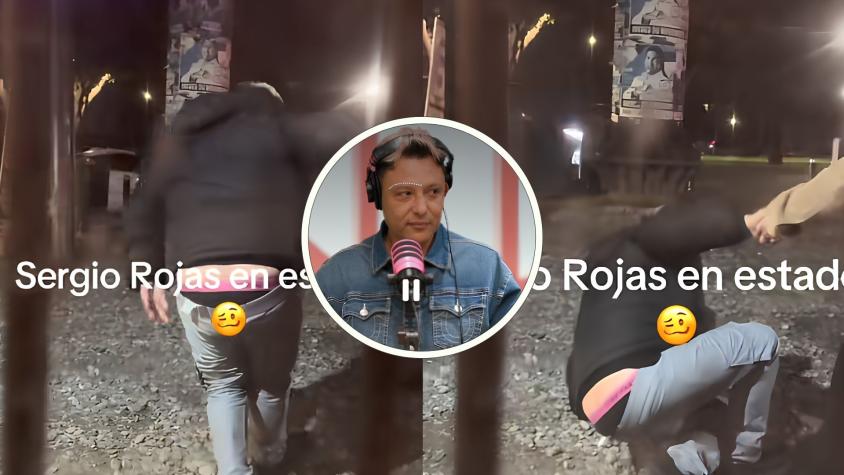 “Lo muestro yo…”: Sergio Rojas reacciona a su supuesto video en estado de ebriedad
