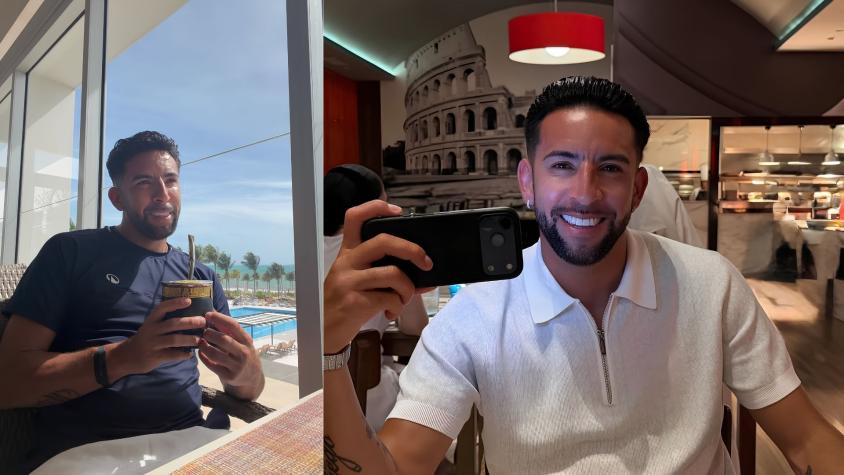 ¡Buen papá!: Mauricio Isla comparte tiernos registros de su hija Luz durante su presentación de Fiestas Patrias