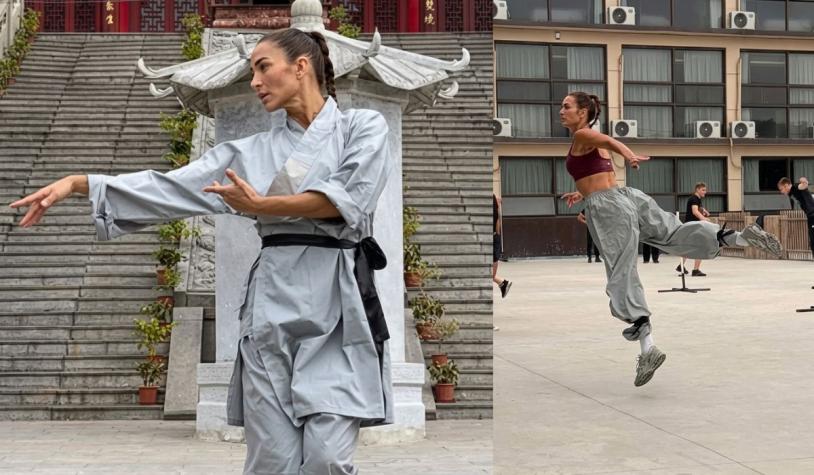 Lisandra Silva viaja a China para vivir con monjes Shaolin: “Me sentí Mulán”