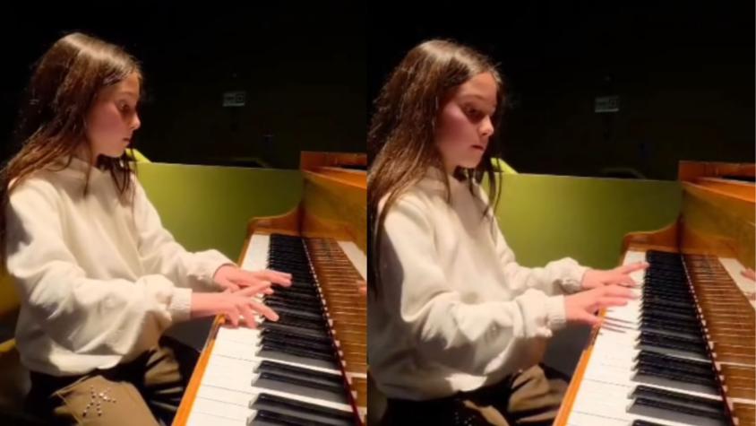 El talento musical oculto de la hija menor de Pamela Díaz que impactó en redes sociales