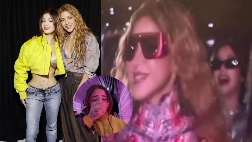 Katteyes acompañó a Shakira en el escenario: “Le dije que se acordara de mí...”