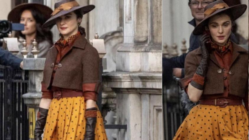 Rachel Weisz sorprende con sus primeros looks como Evelyn en el rodaje de La Momia 4