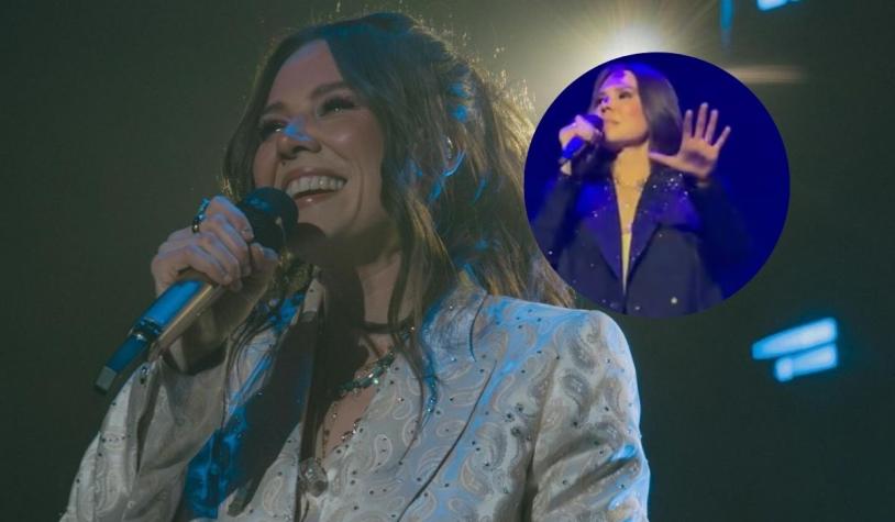 Joy Huerta se quebró en pleno concierto en Chile y habló de la separación de Jesse & Joy