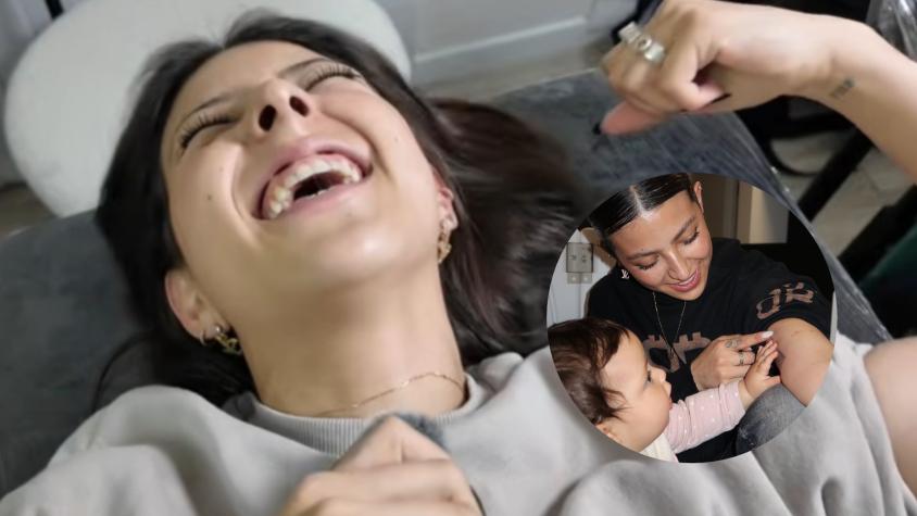 ¡Precioso! Ignacia Antonia y su significativo tatuaje en honor a su bebé