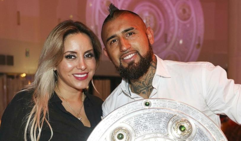 Hijo de Arturo Vidal y Marité Matus mostró a su polola en redes sociales: compartió romántica foto