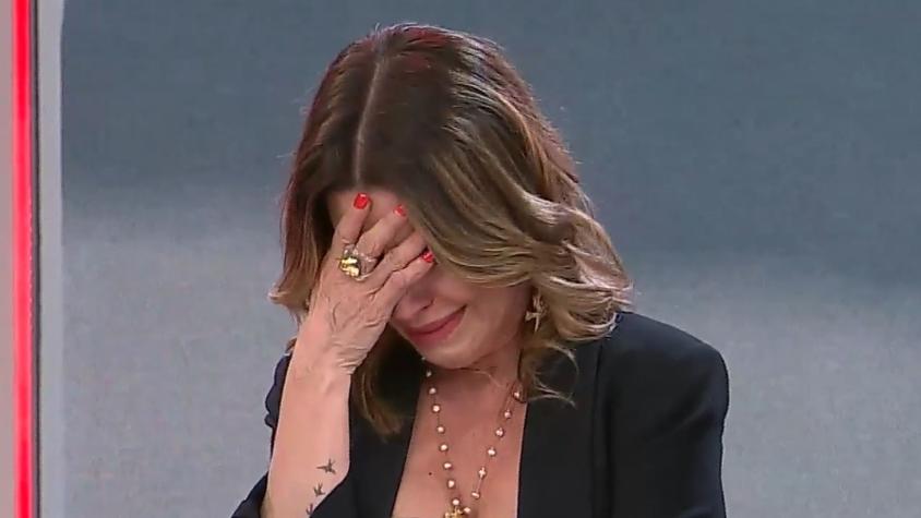 Pancha Merino se quiebra al ver foto de su perrita con Andrea Marocchino, su expareja