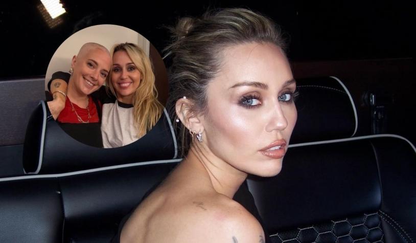 Miley Cyrus le rapó la cabeza a una fan con cáncer | Crédito: Instagram @miley