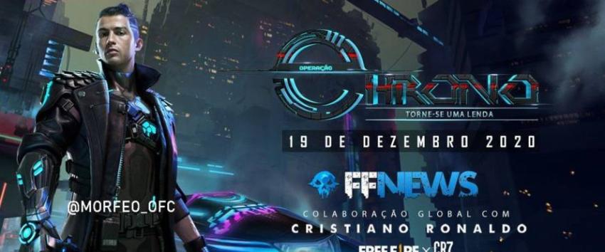 Cristiano Ronaldo llegó a Free Fire 
