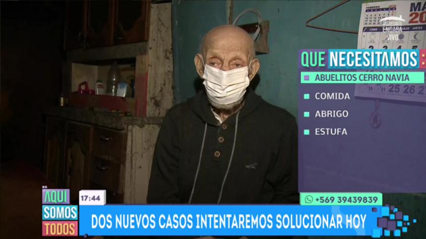 Esto necesitamos para ayudar a los abuelitos de Cerro Navia