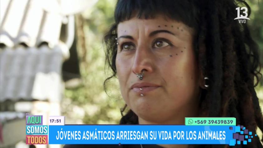 Conoce a Gabrielle y su hermosa labor cuidando a 600 animales abandonados