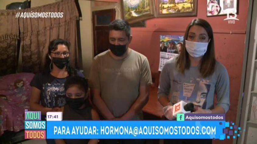Esto necesitamos para ayudar a Martina y su familia