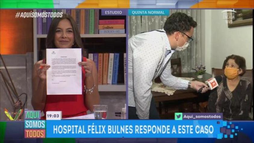 Doña Marta recibirá sus medicamentos en casa