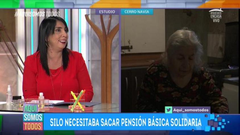 Karla Rubilar: “Don Silo recibirá su pensión a partir del 4 de mayo”