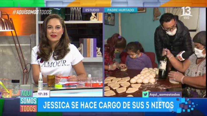Jessica: “Mis nietos son todo para mí”