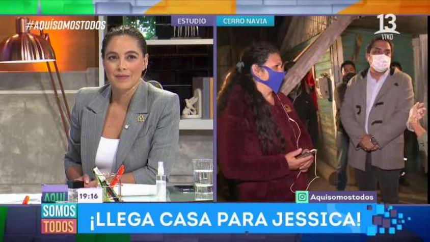 Jessica tendrá su casa nueva gracias al programa