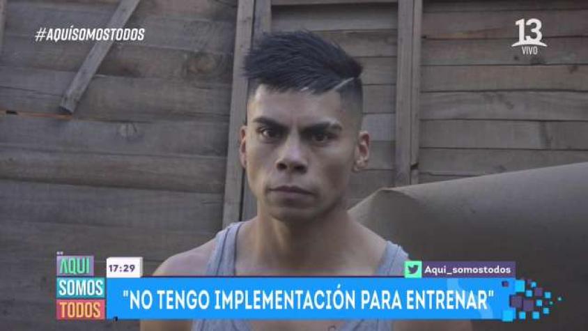 Juan Pablo superó la drogadicción gracias al boxeo