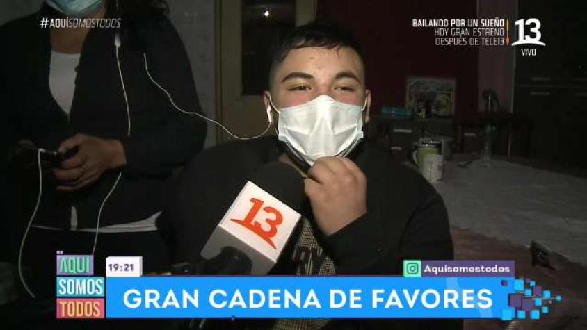¡Cumplimos con Cristián en el programa!