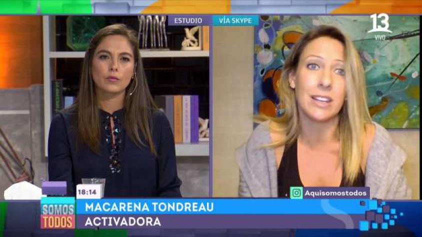 Nos activamos junto a Maca Tondreau para ayudar a niños de la Región de la Araucanía