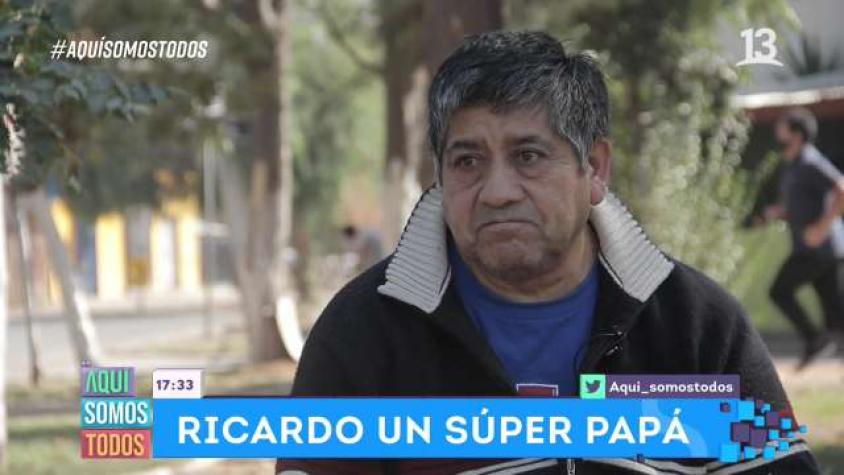 Ricardo lucha para sacar adelante a su familia