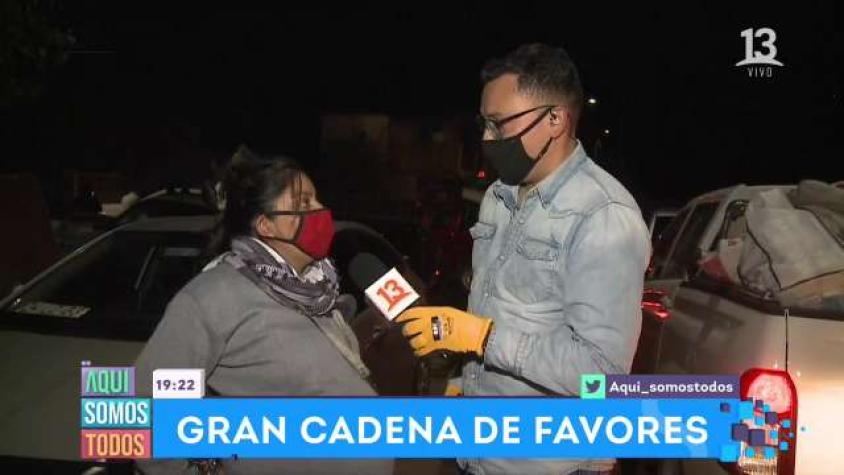 Vecinos de Huechuraba realizaron fantásticas donaciones
